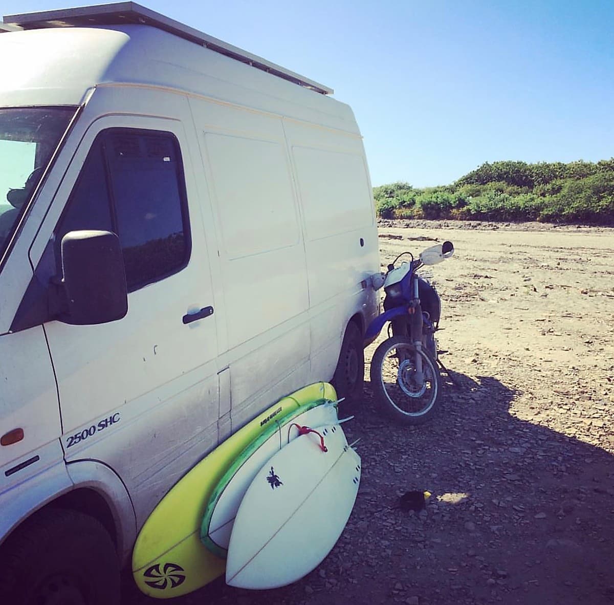 A motorcycle adventure for Ben
