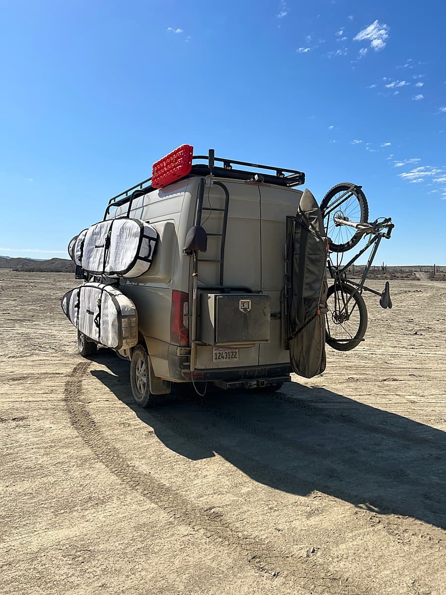 Glass calm ocean at San Carlos