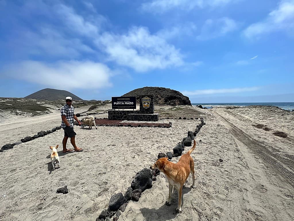 Punta Mazo shoreline